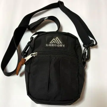 GREGORY 블랙 숄더백