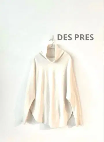 DES PRES 데프레 니트 콤비네이션 터틀넥 풀오버