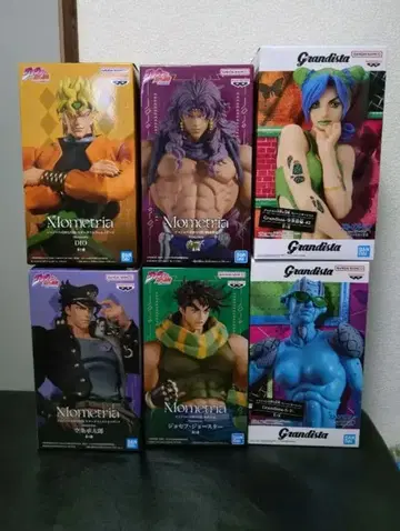 죠죠의 기묘한 모험 피규어 6세트