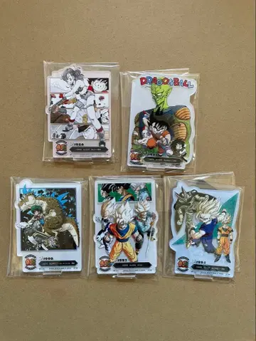 제일복권 DRAGON BALL 40th 그 첫 번째 F상 5종 세트