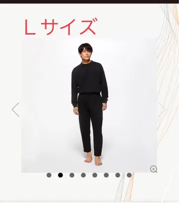 SIXPAD Recovery Wear 테이퍼드 팬츠 L 블랙