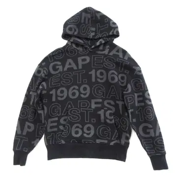 [ GAP ] 갭 속기모 풀후드티 블랙 size XS