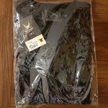 WACHI&FIELD 다얀 긴팔 티셔츠 블랙 롱 티셔츠 와치필드