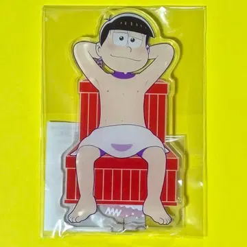 오소마츠 6쌍둥이 TSUTAYA 사우나 아크릴 스탠드 오소마츠