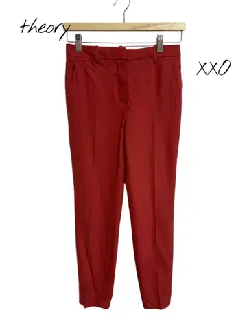 theory [새상품급] 슬랙스 하의 주홍색 XX0