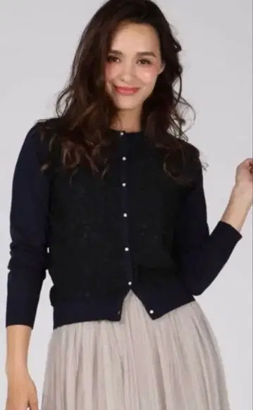 Viaggio Blu 가디건 네이비
