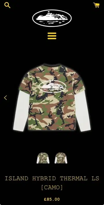ISLAND HYBRID THERMAL LS [CAMO]