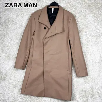 ZARA MAN 체스터 코트 카멜 L 사이즈 남성용