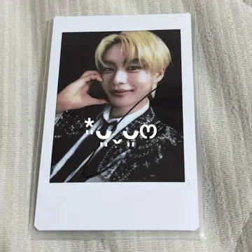 제베원 김지웅 TIMELESS WORLD 사인 포함 폴라로이드 B상