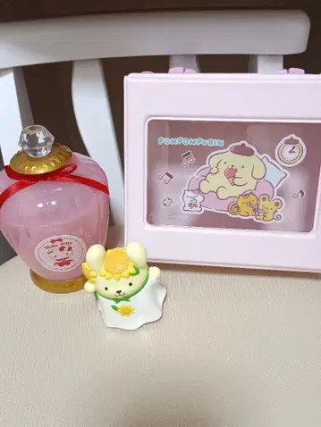 산리오 헬로키티 폼폼푸딩 행운 복권 소프트 비닐 미사용 새상품