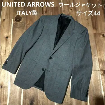ITALY UNITED ARROWS 그레이 울 자켓 사이즈 44