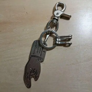 아메카지 놋쇠 카라비너 키홀더 빈티지 키링 호크 컴퍼니