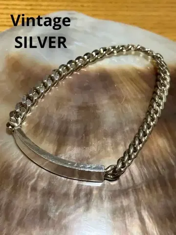 빈티지 실버 SILVER 팔찌