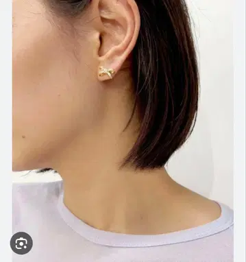 EDIT.FOR LULU WAEKURA 리본 귀걸이