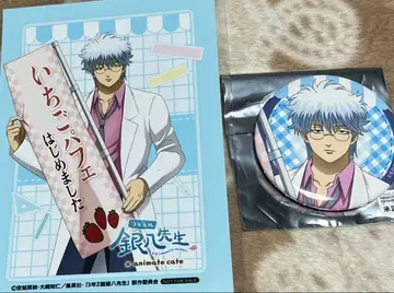 은혼 3년 Z반 긴파치 선생님 애니메이트 카페 캔뱃지 특전 긴파치