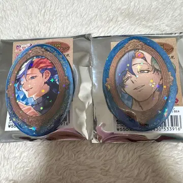 마남의 이치 마녀의 거울 홀로그램 캔뱃지 고쿠라쿠