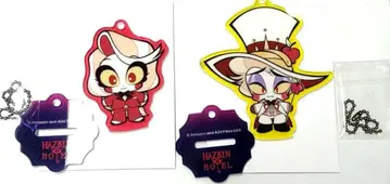 해즈빈 호텔 찰리 루시퍼 아크릴 스탠드 아크릴 키링 2체 세트