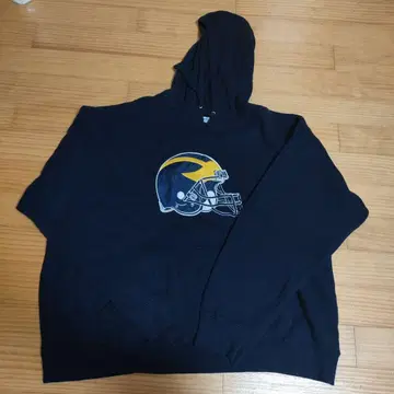 Champion 풋볼 헬멧 후드 맨투맨