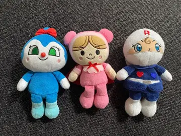 코킨짱 아카짱맨 롤빵나 봉제 인형 3세트