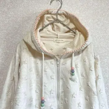 풀 집업 후드티 플리스 자켓 아우터 별