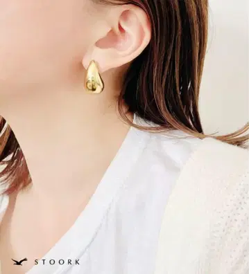 STOORK 골드 드롭형 귀걸이