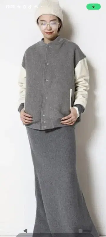 MUSE de Deuxieme CIasse 멜톤 바시티 자켓