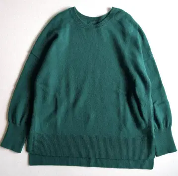 뮤즈 두지엠 클라세 울 캐시미어 실크 니트 그린