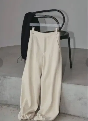 [ todayful ] 드로스트링 울 팬츠