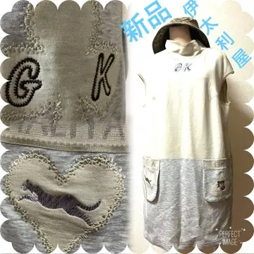 이타리야 GK 슬리브리스 튜닉 원피스 미사용 택 포함