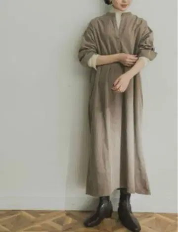 URBAN RESEARCH 코듀로이 스키퍼 셔츠 원피스