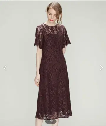 그레이스 콘티넨탈 전체 레이스 원피스