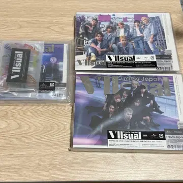 TravisJapan 트라자 VIIsual 미개봉 3세트 특전 포함