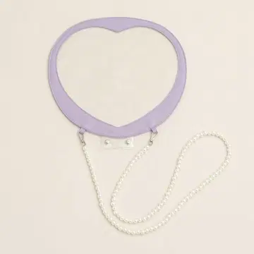 OLIVE des OLIVE 부채 케이스 퍼플 보라색