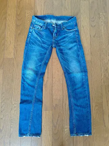 [ 초레어 ] MOUSSY ( 마우지 ) 로우라이즈 스트레이트 청바지