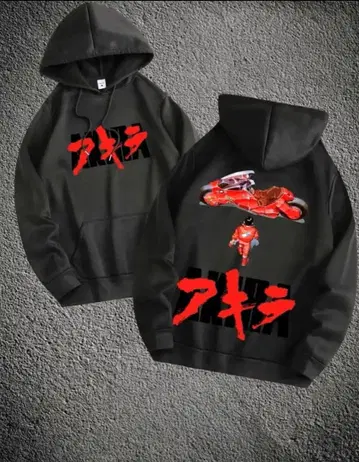 [미착용 새상품] AKIRA 아키라 풀오버 후디 XL 후드티 바이크