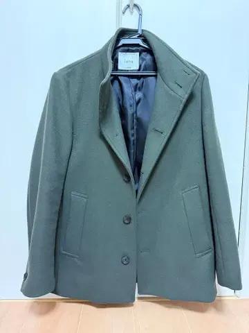 lana relume 올리브 그린 코트 아우터