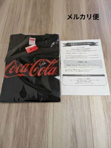 이온 x 코카콜라 X Fes 2025 티셔츠 L 사이즈 캠페인 당첨
