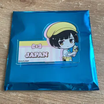 헤타리아 일본 AmoCrepe 아크릴 명찰