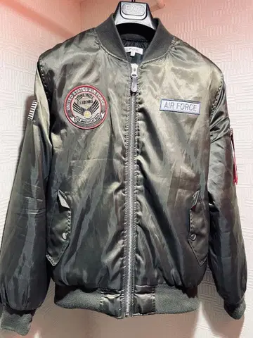 미국 공군 MA-1 플라이트 자켓 올리브 드라브 자켓