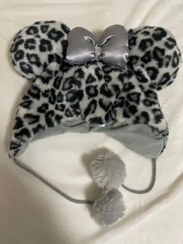 디즈니 팬캡 레오파드 무늬