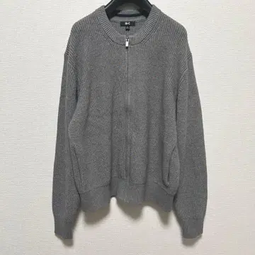 완판 UNIQLO C 크루넥 풀 집업 가디건