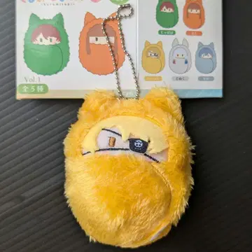 컬러풀 피치 타츠타츠   키링 마스코트 봉제 인형