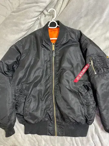 MA-1 블랙 플라이트 자켓 REMOVE BEFORE FLIGHT