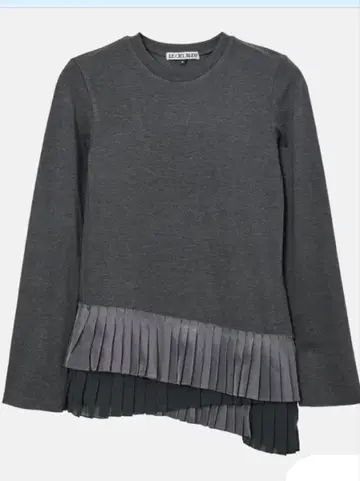 미사용 새상품 LE CIEL BLEU 그레이 긴팔 상의