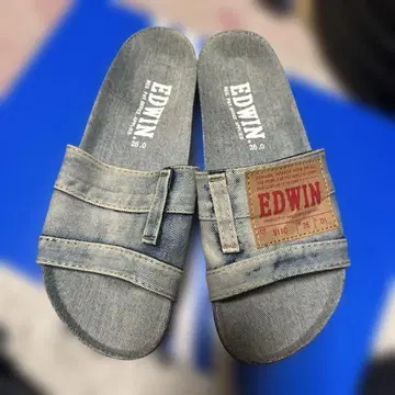 EDWIN 데님 샌들
