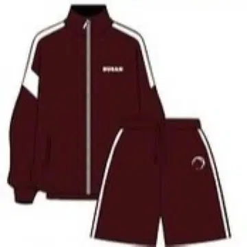 외모지상주의 한국 in 부산 저리 셋업 버건디 M 사이즈