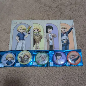 Dr.STONE 로프트 캔뱃지 엽서