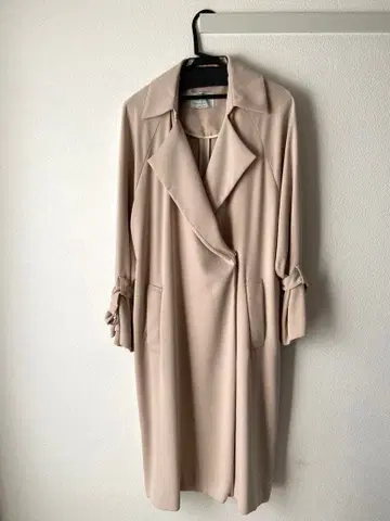 mysty woman 트렌치코트 베이지 벨트 포함