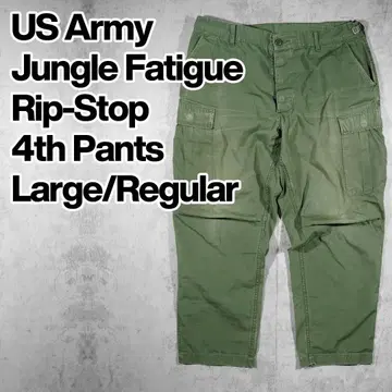 US Army 미군 정글 퍼티그 팬츠 4th Large 민수용