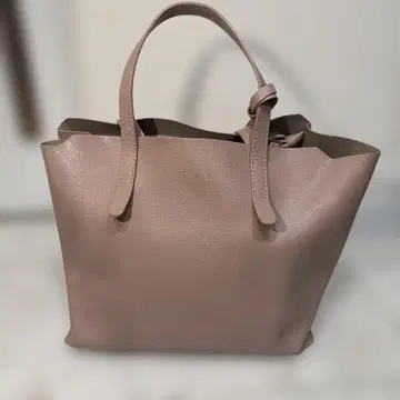 핑크 토트백 합성 피혁